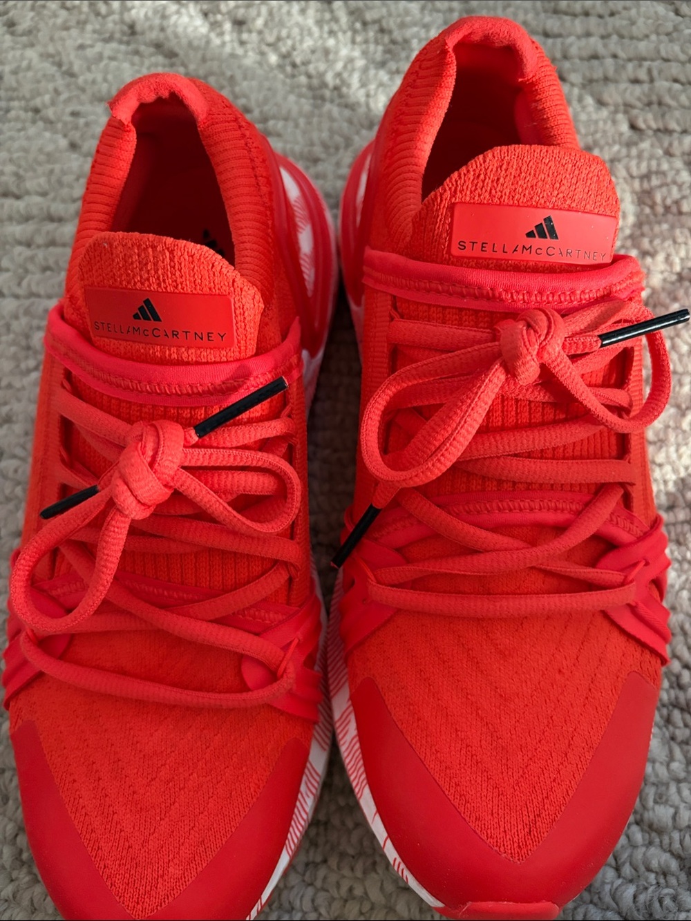 Adidas Stella McCartney Womens Bright orange Sz 8